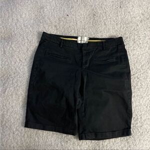 Anthro elevenses black shorts 6